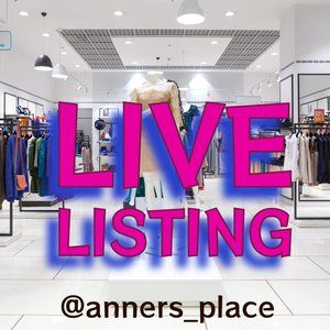 @anners_place Live Show Listing!! HURRY FOR DEALS!!!!